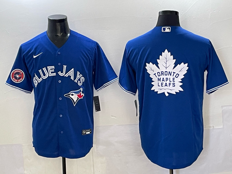 Men Toronto Blue Jays blank Blue Game 2025 Nike MLB Jersey style 023->toronto blue jays->MLB Jersey